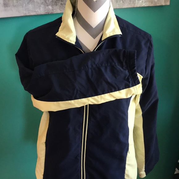 Oleg Cassini Sport Blue and Yellow Jacket - Picture 2 of 5